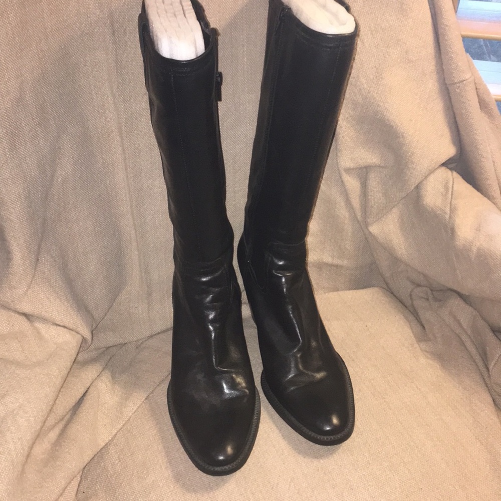 Black Bandolino Leather Boots